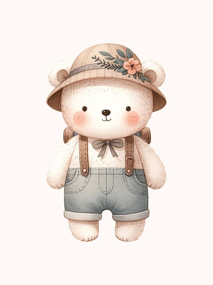 Cute Bear - Clipart product image (1)