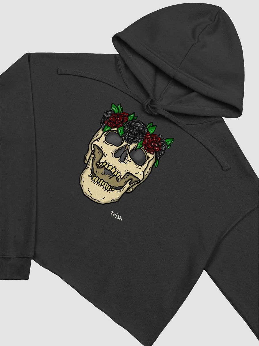 Flower Skull Crop Hoodie product image (3)
