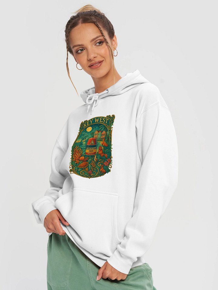 Key West Tropical Hoodie with Southernmost Point Buoy product image (7)