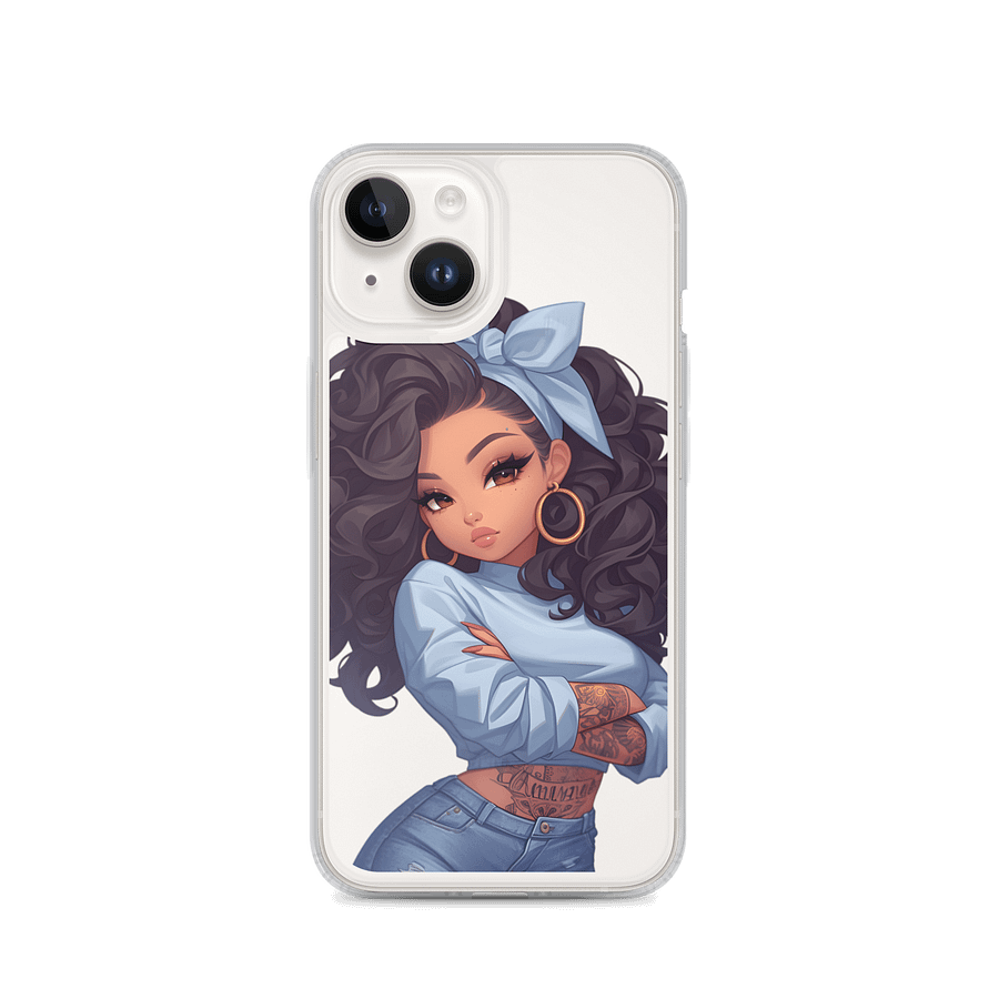 Blue Bow Beauty iPhone® Case product image (4)
