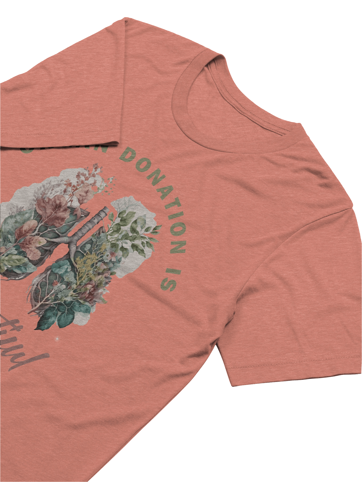 Lungs - Beautiful Organ Donor Leaves T-Shirt product image (30)