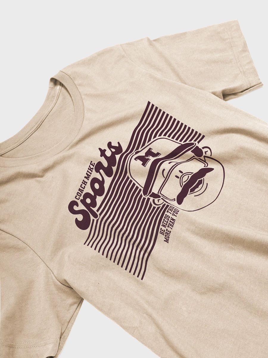 Coach Mike Sports T - Cream/Maroon product image (2)