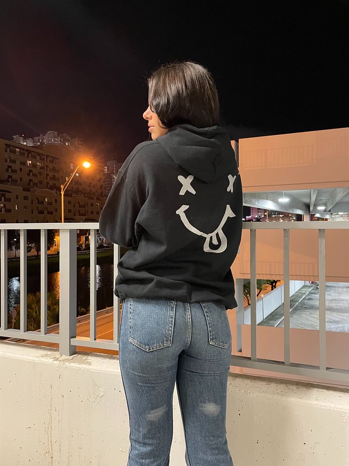 Toxica Black Hoodie product image (2)
