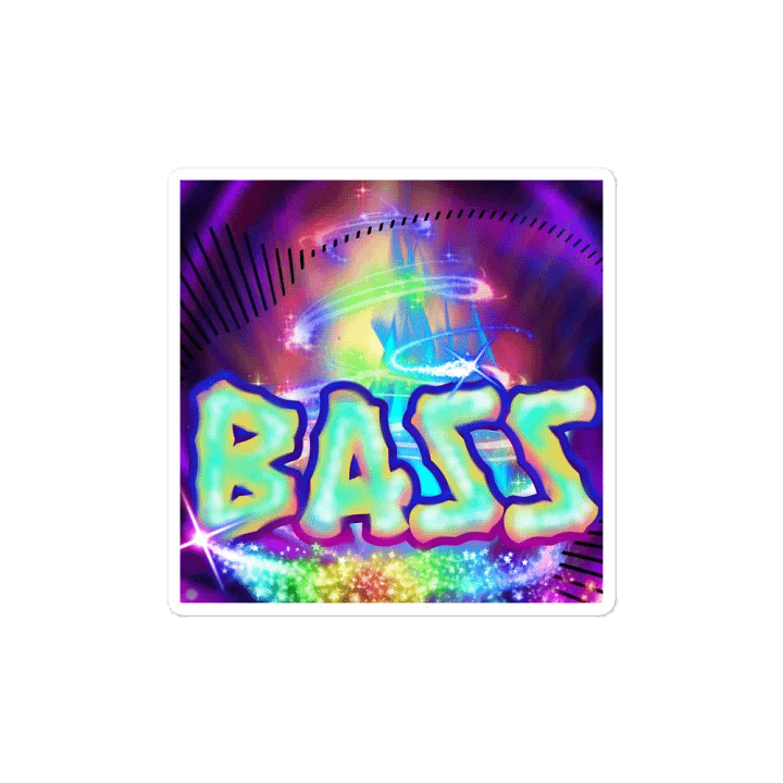 Hype Bass Die-Cut Magnet product image (2)