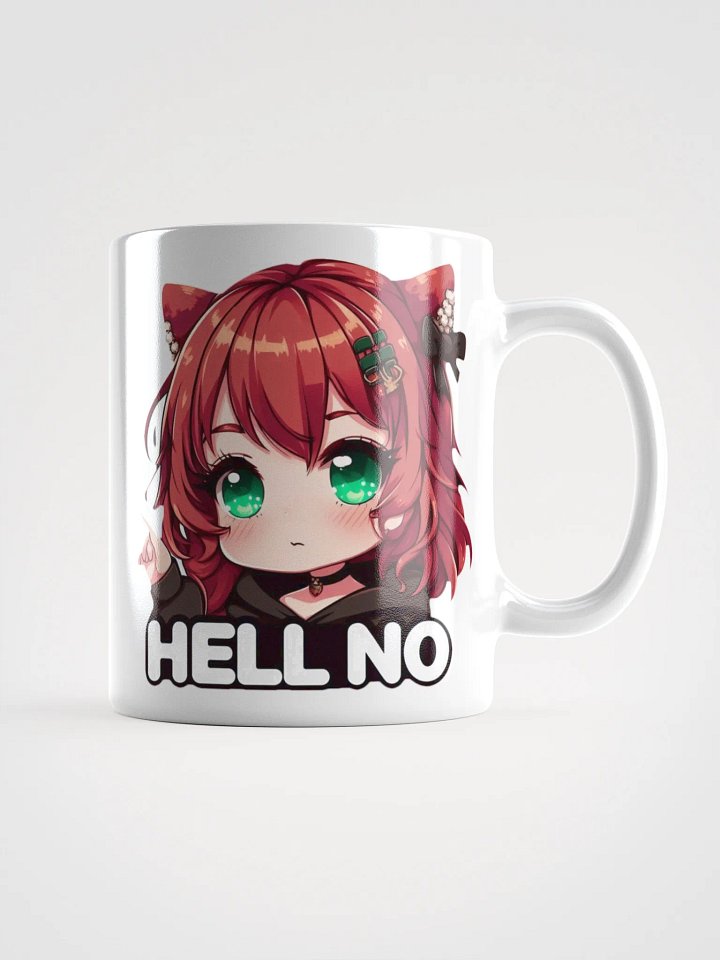 BunnyVA Hell No White Glossy Mug product image (1)