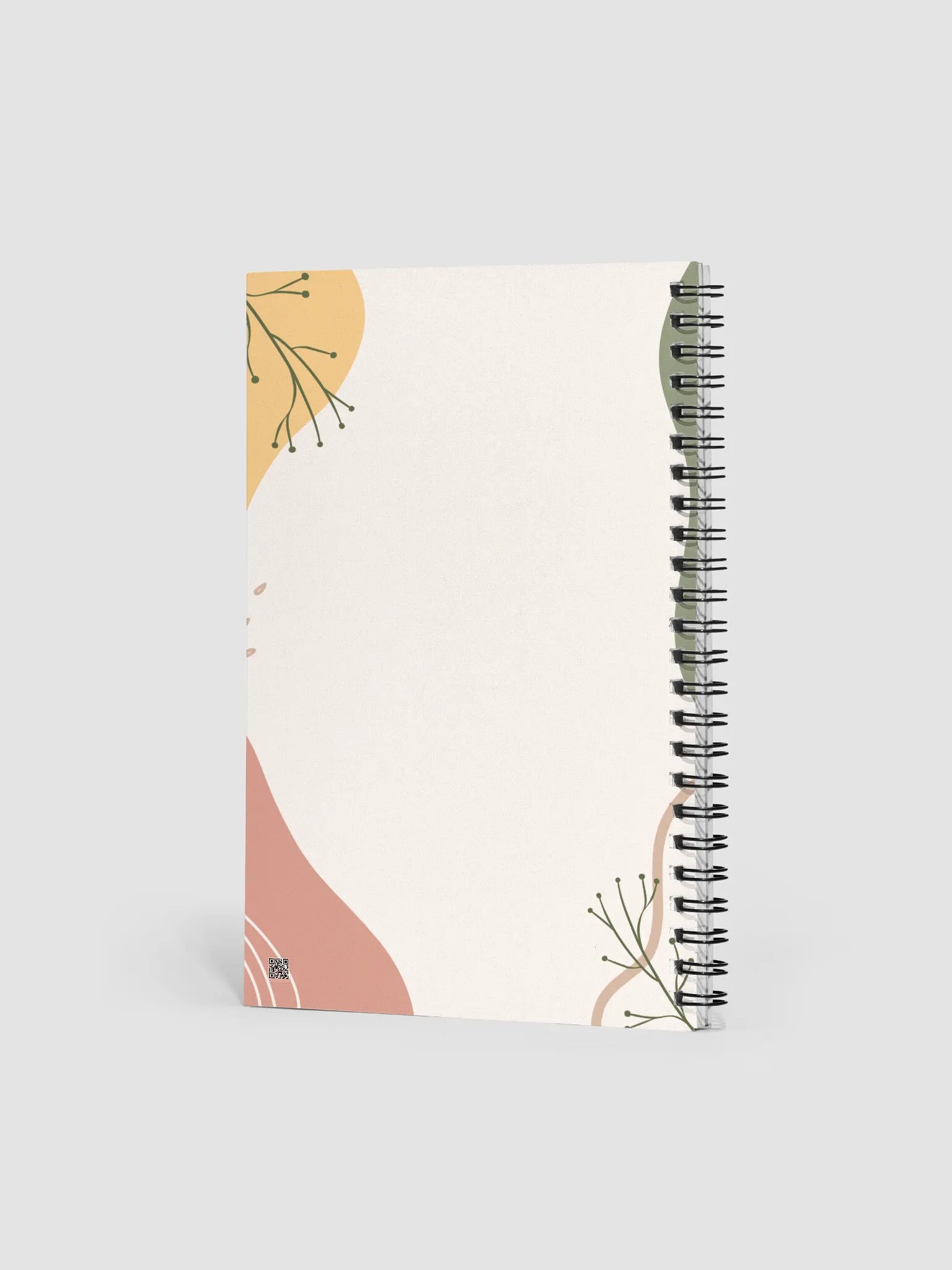 Simple Botanical Spiral Notebook product image (2)