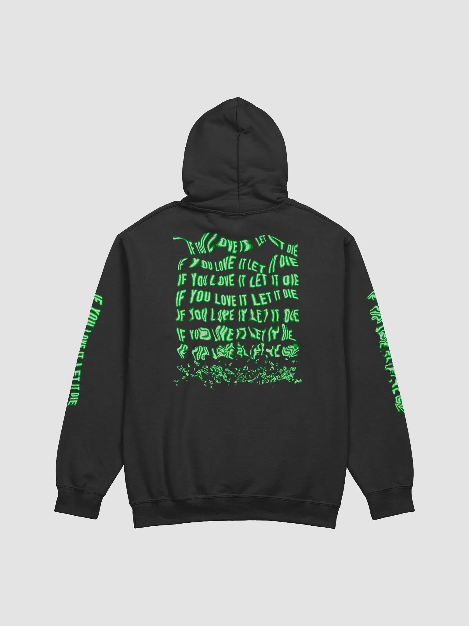 If You Love It Let It Die Turbulent Graphic Hoodie product image (2)