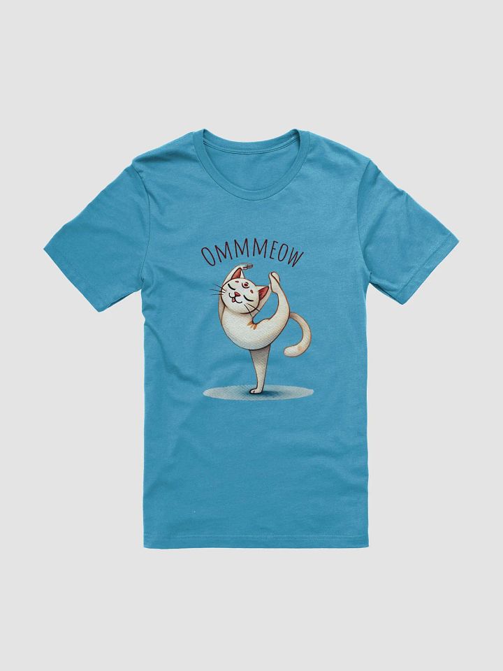 Ommmeow - Funny Yoga Cat T-Shirt product image (1)