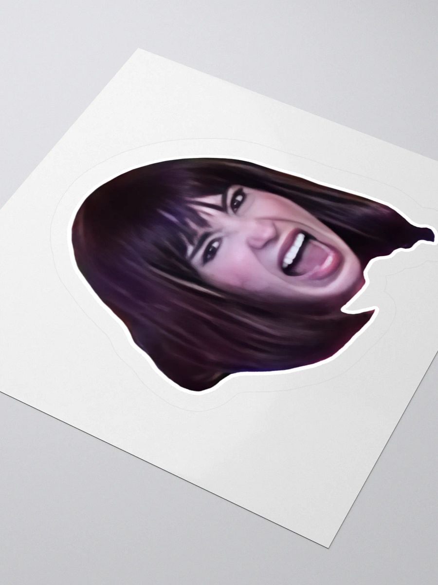 Sunfyre Screaming Face Sticker product image (5)