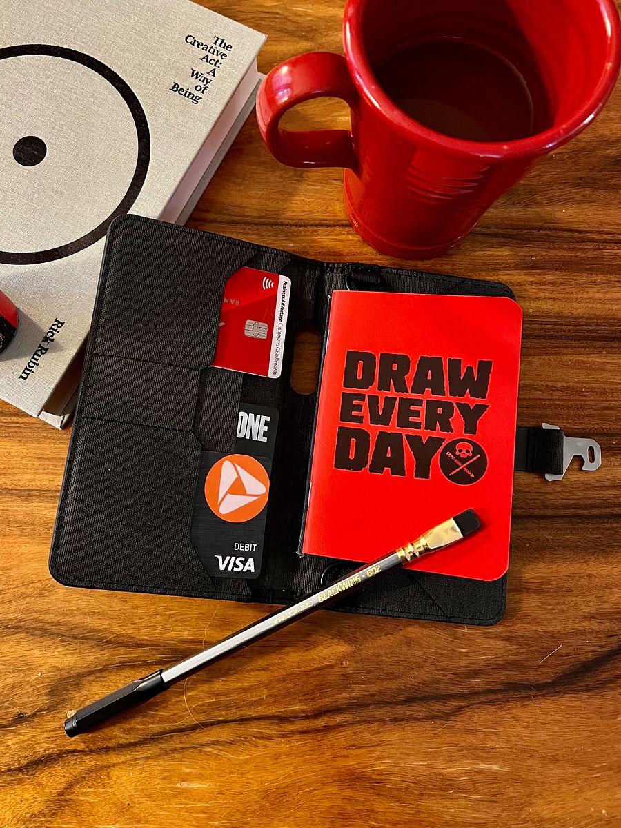 DRAW EVERY DAY EDC Pocket Sketchbook product image (2)