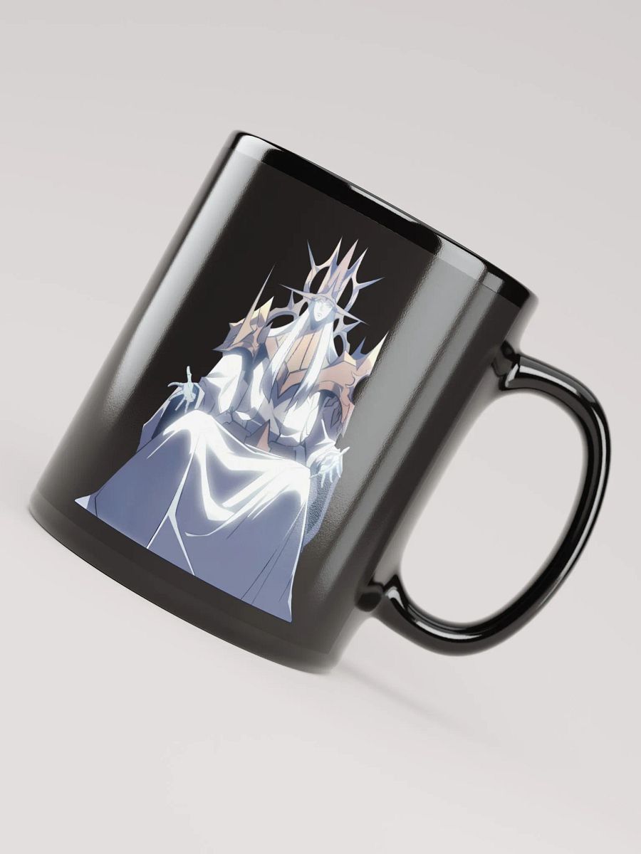 Solo Leveling: The Absolute Being Design Black Glossy Mug product image (4)