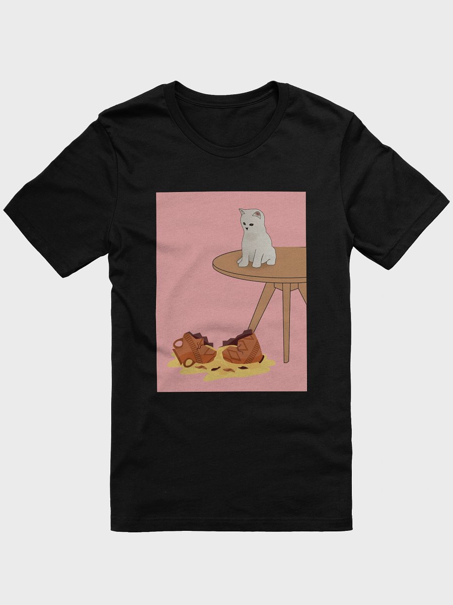 Cat Breaks Vase - T-Shirt product image (1)
