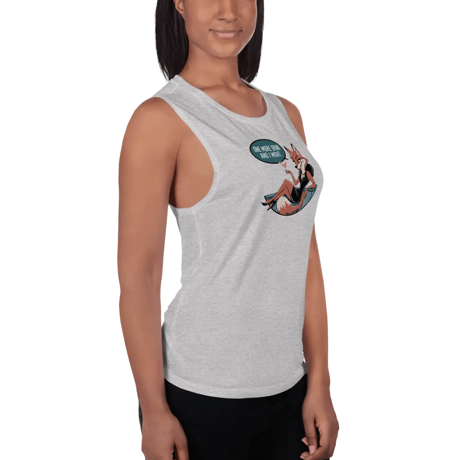 One More Drink And I Might Vixen Tank Top product image (15)
