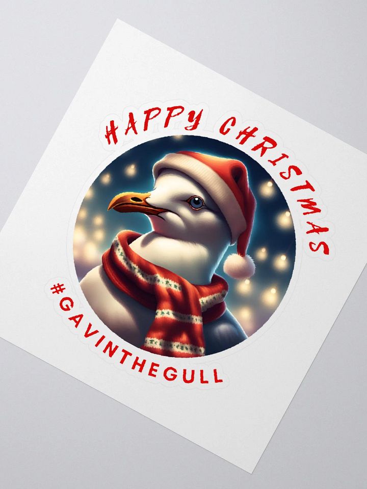 Happy Christmas - Gavin the Gull Stickers product image (6)