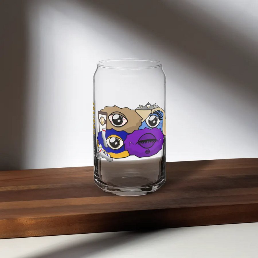 Troubles Can Shaped Glass product image (5)