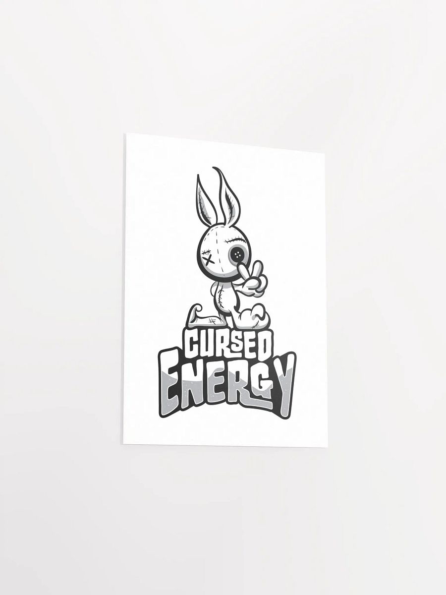 Cute & Creepy "Cursed Energy" Voodoo Doll Poster product image (20)