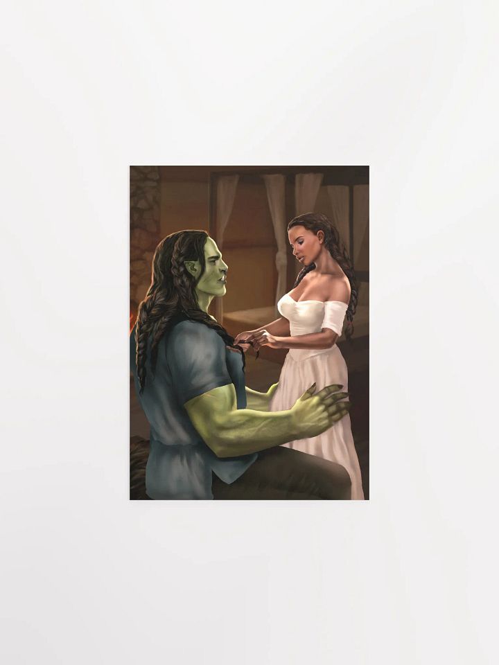 Rathgarr and Geva Art Print, by Serene Yoshiko product image (3)
