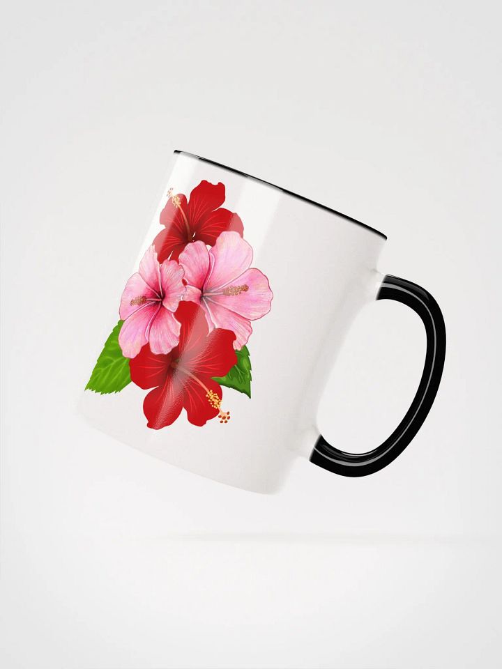 Hibiscus Harmony Ceramic Mug product image (4)