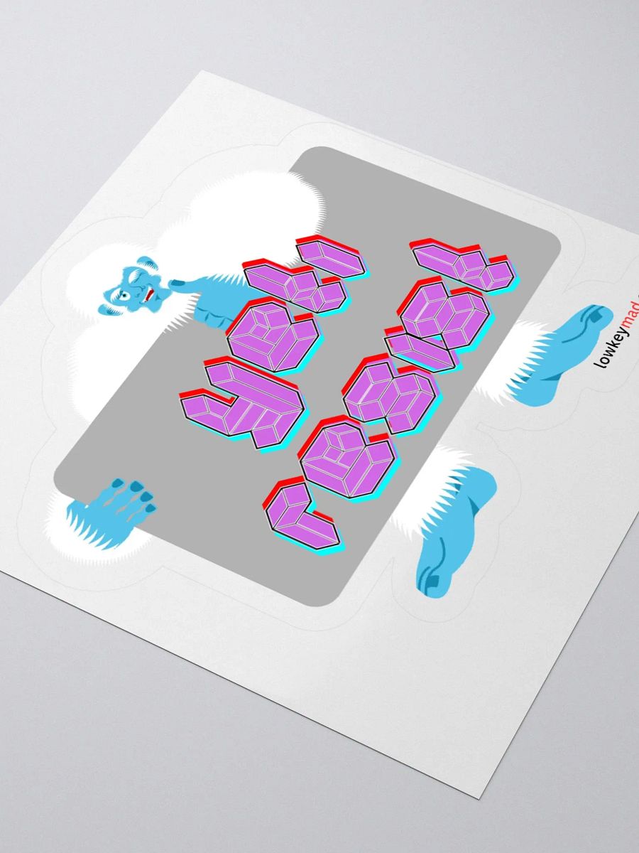Yeti Resist Sign Sticker product image (5)