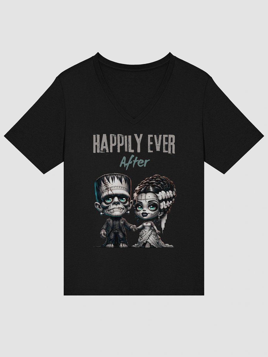 Happily Ever After Monster Couple V-Neck Tee product image (13)