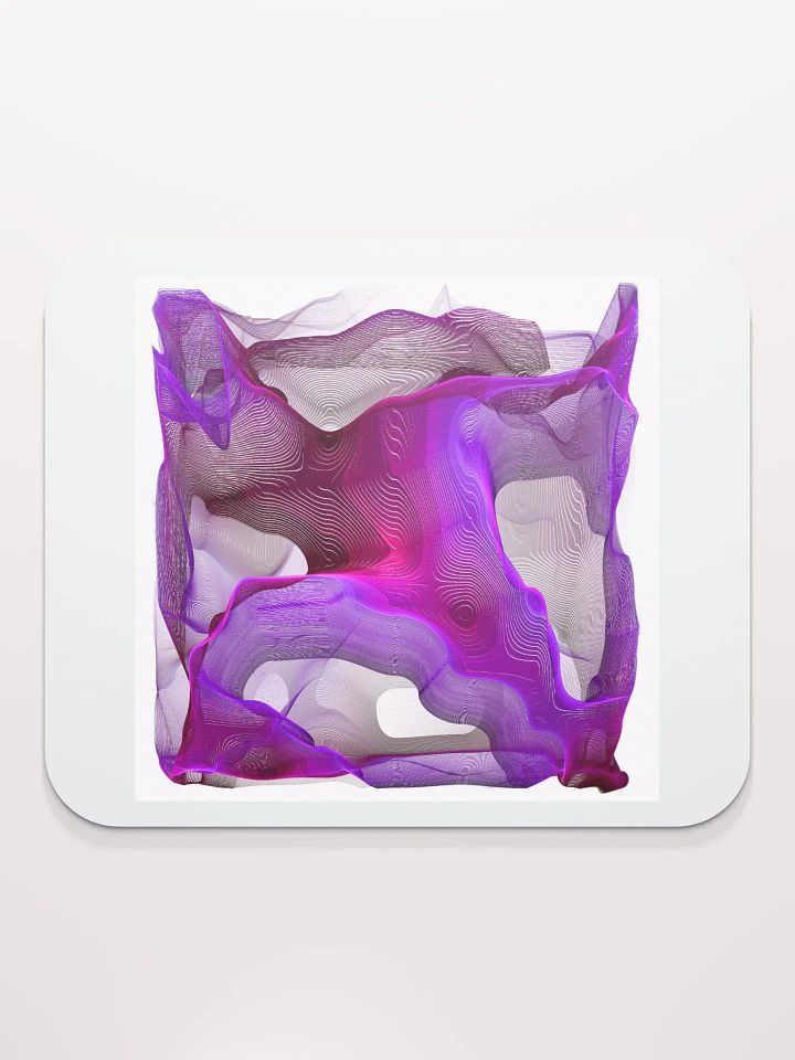 Leap of insight Algorithmic Art mouse pad product image (2)