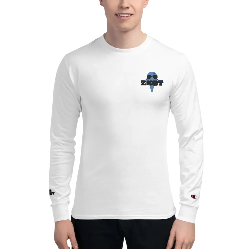 ZKOT Champion© Long Sleeve Shirt - Show your Support with Style - Menswear, Womenswear - 100% Cotton product image (4)