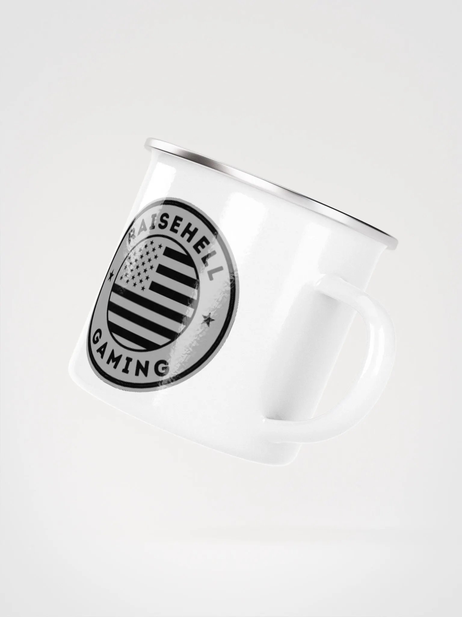 RaiseHellGaming Enamel Mug product image (3)