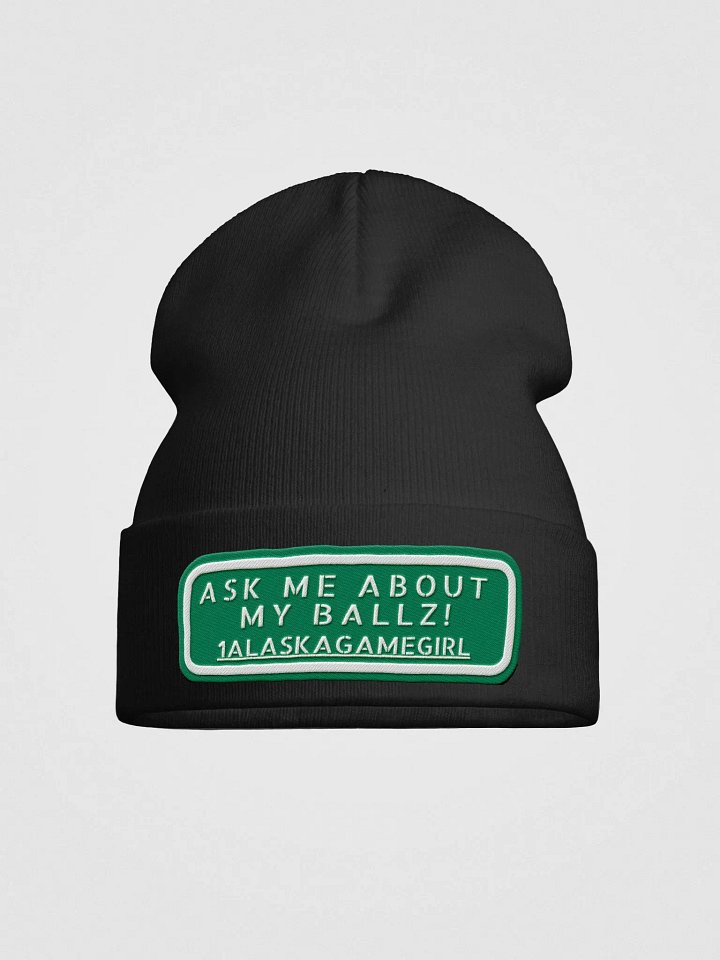 Ask me about my Ballz Knit Beanie product image (2)