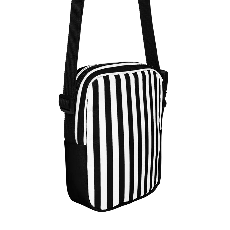 Maltese cross skull utility crossbody bag product image (3)