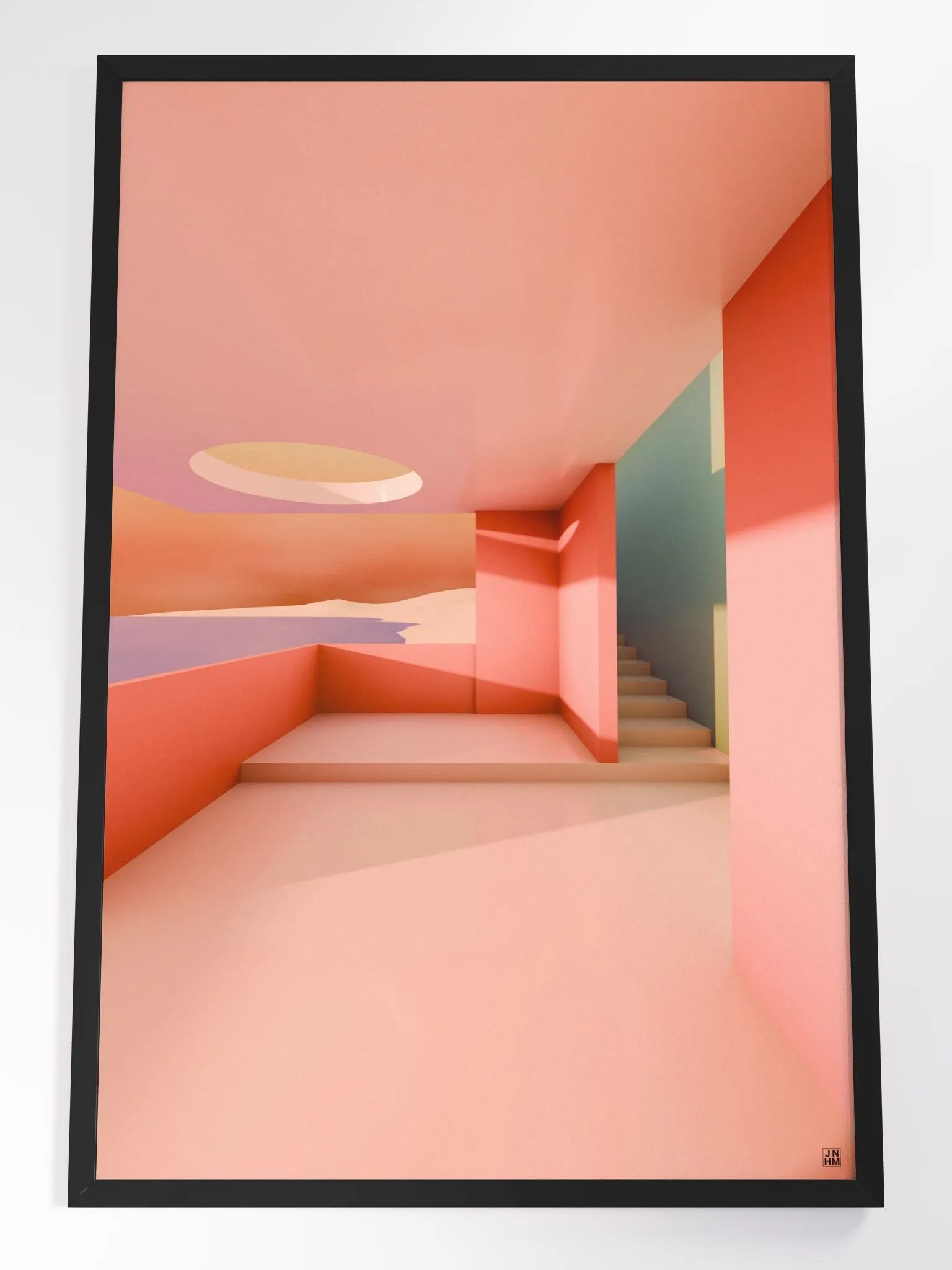 Architectural Landscape - Summer Pastel 01 24"x36" product image (5)