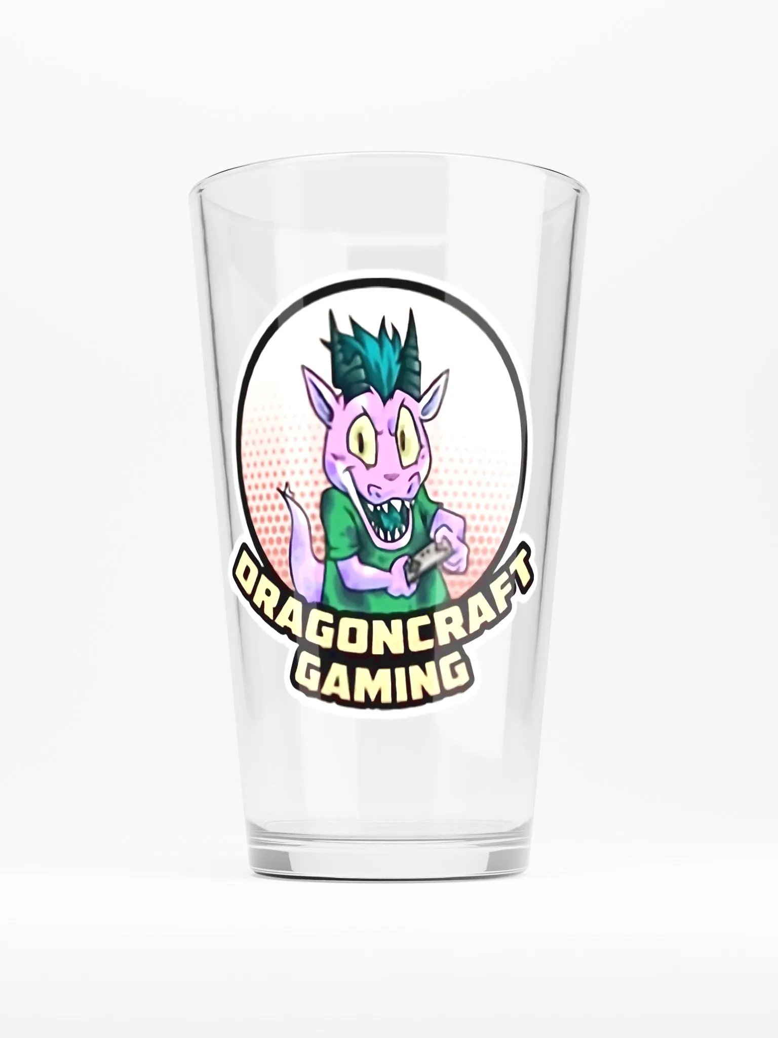 Dragoncraft Gaming Pint Glass product image (2)