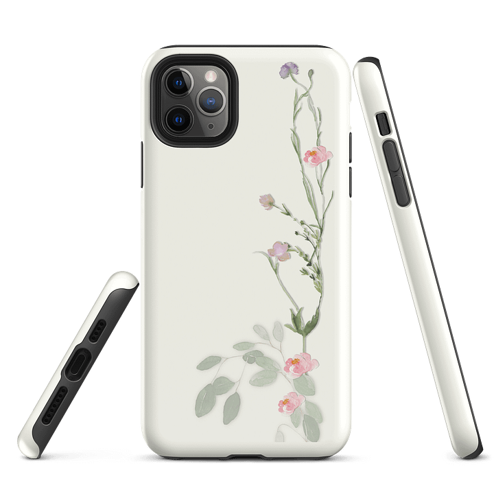 BRIDAL TENDER FLOWER WHITE Tough iPhone® Case product image (5)