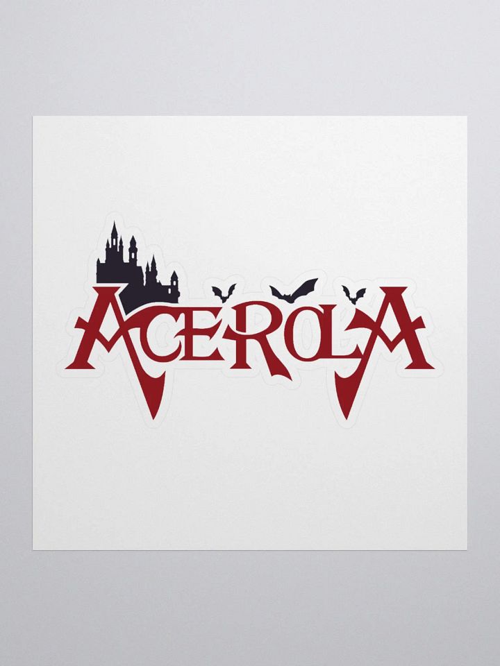 Acerola Kiss Cut Sticker product image (1)