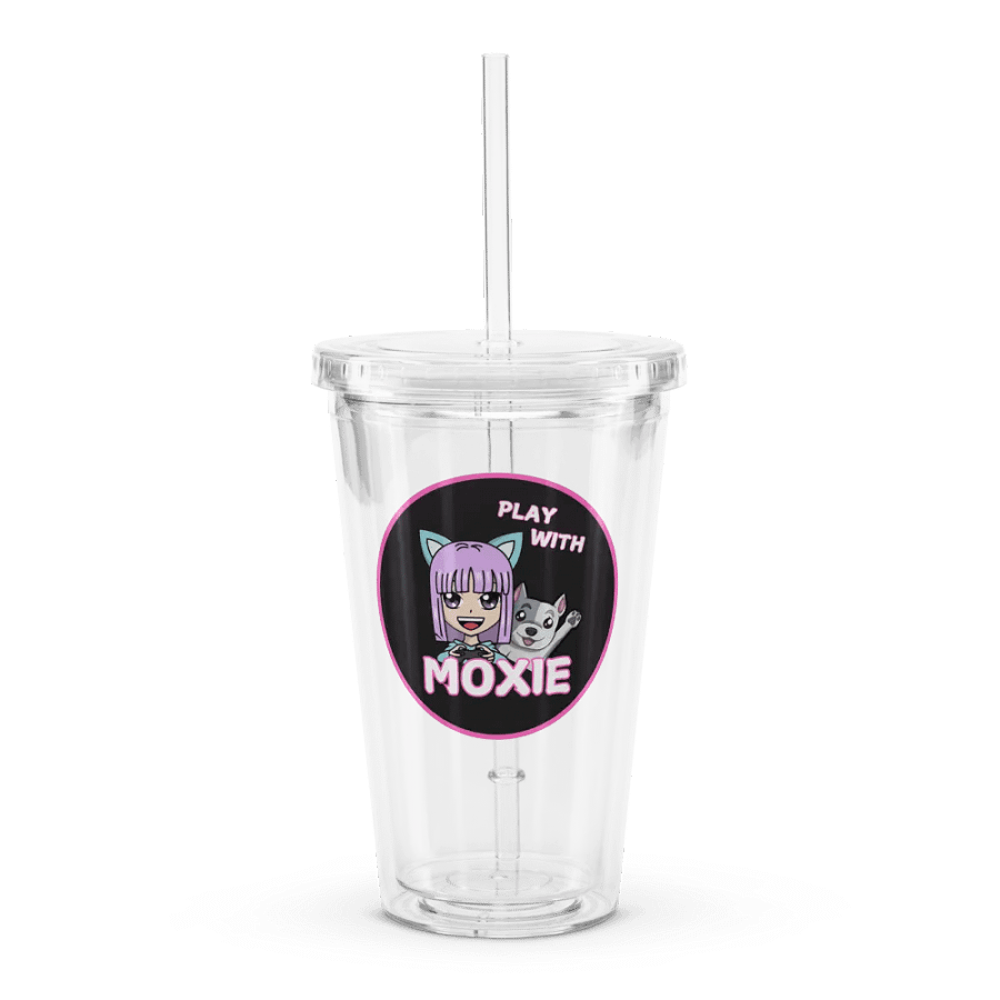 Play with Moxie Clear Plastic Tumbler product image (1)