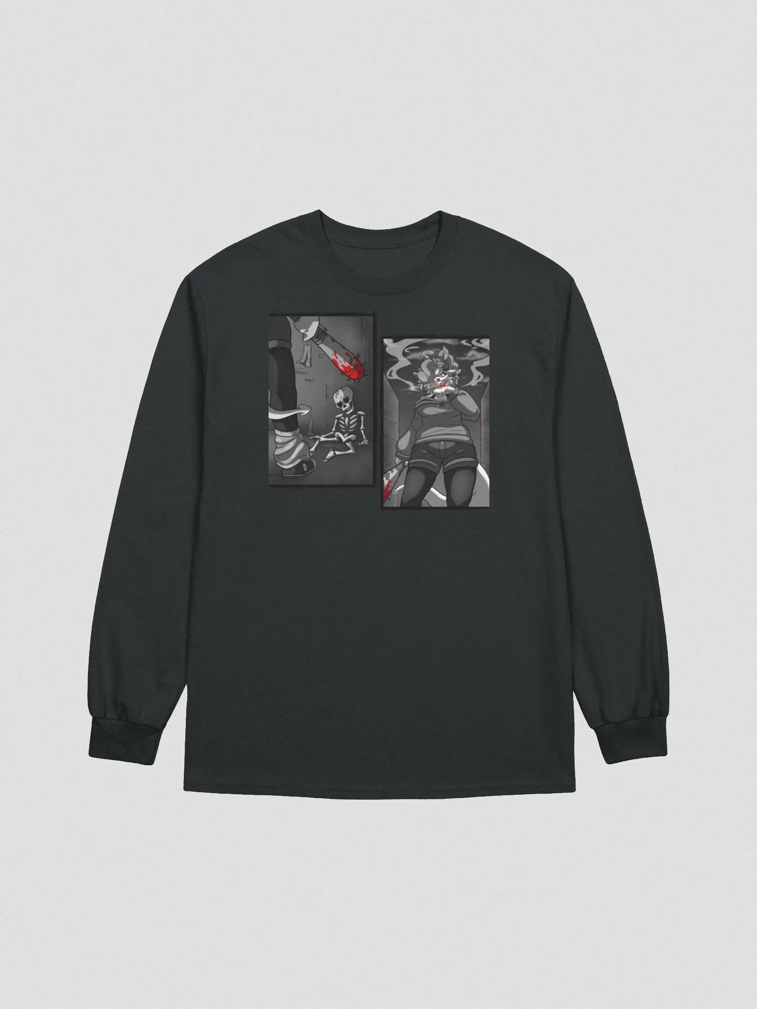 Sketchy's Scuffle | Manga Panel Sweater product image (2)