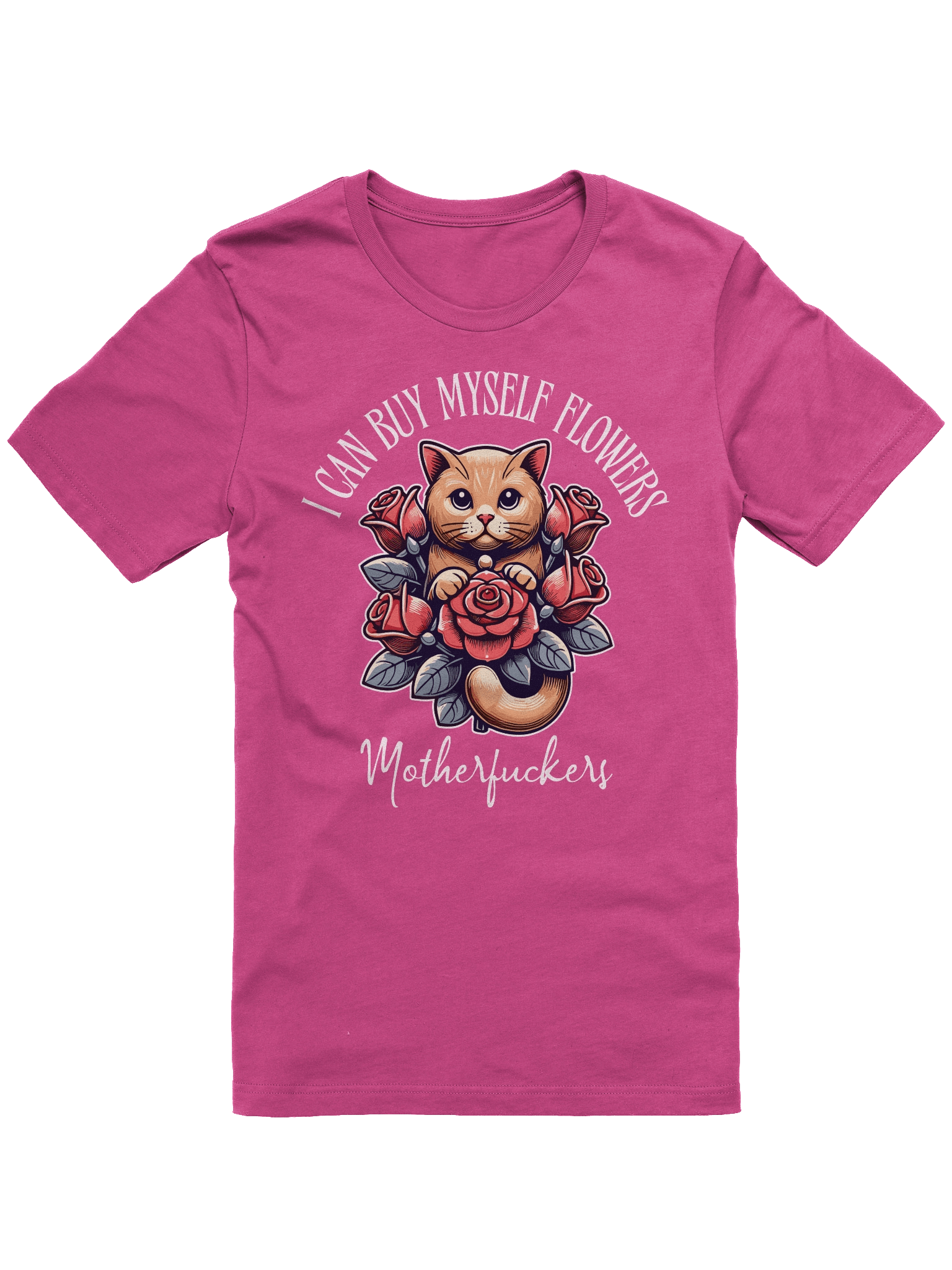 Rosey Feline Fun Tee product image (1)