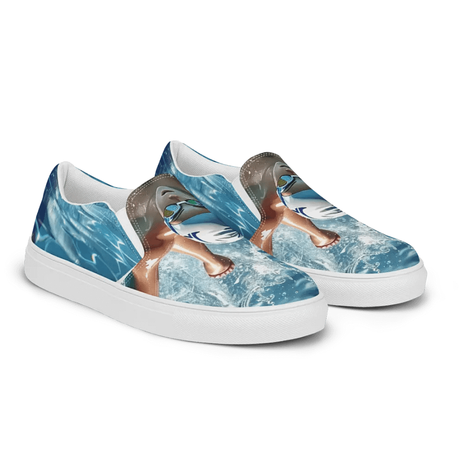 Butterfly Stroke Women's Slip-On Shoes product image (3)