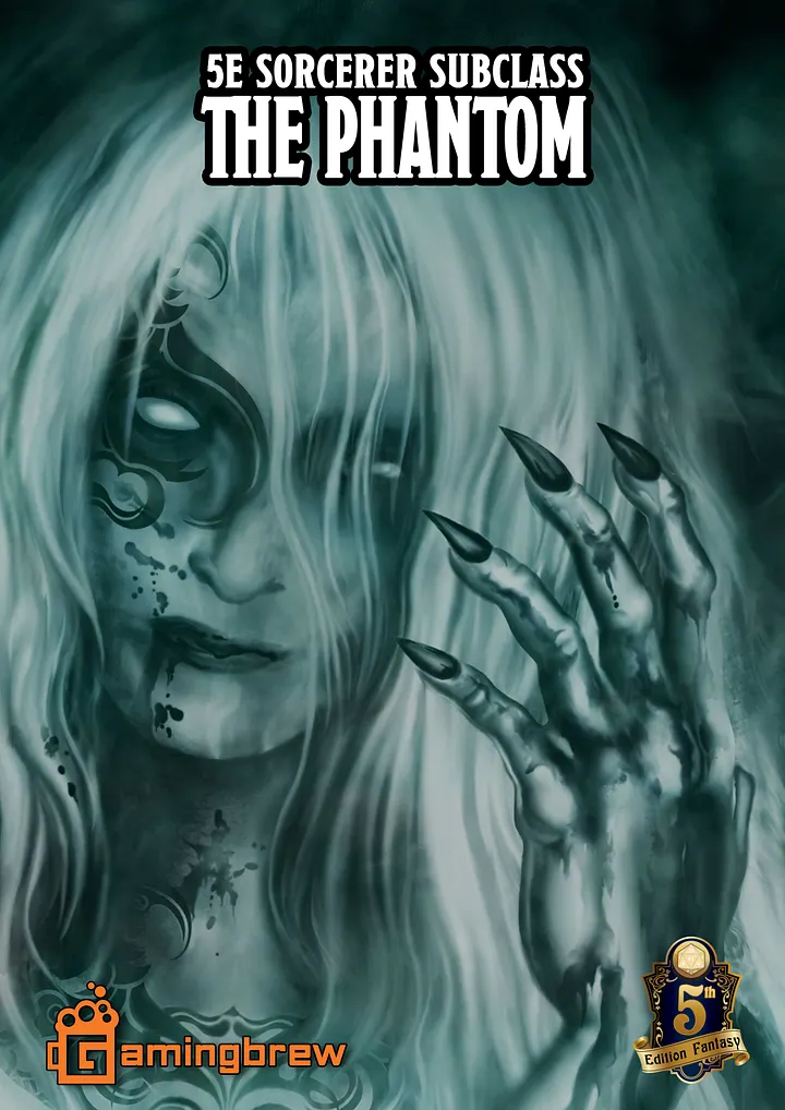 Phantom | 5E Sorcerer Subclass product image (1)