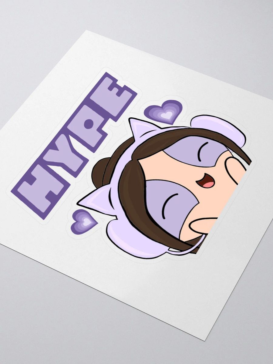 Hype Emote Sticker product image (5)