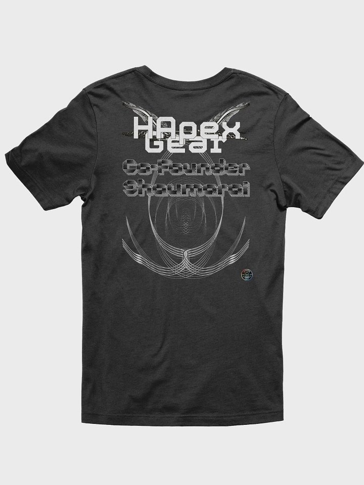 Supersoft T-Shirt - Co Founder Shaumarai - White HApex Gear White Logo product image (2)