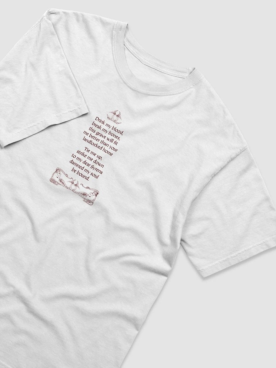 'Syrena' Official Merch T shirt (chorus lyrics version) product image (27)