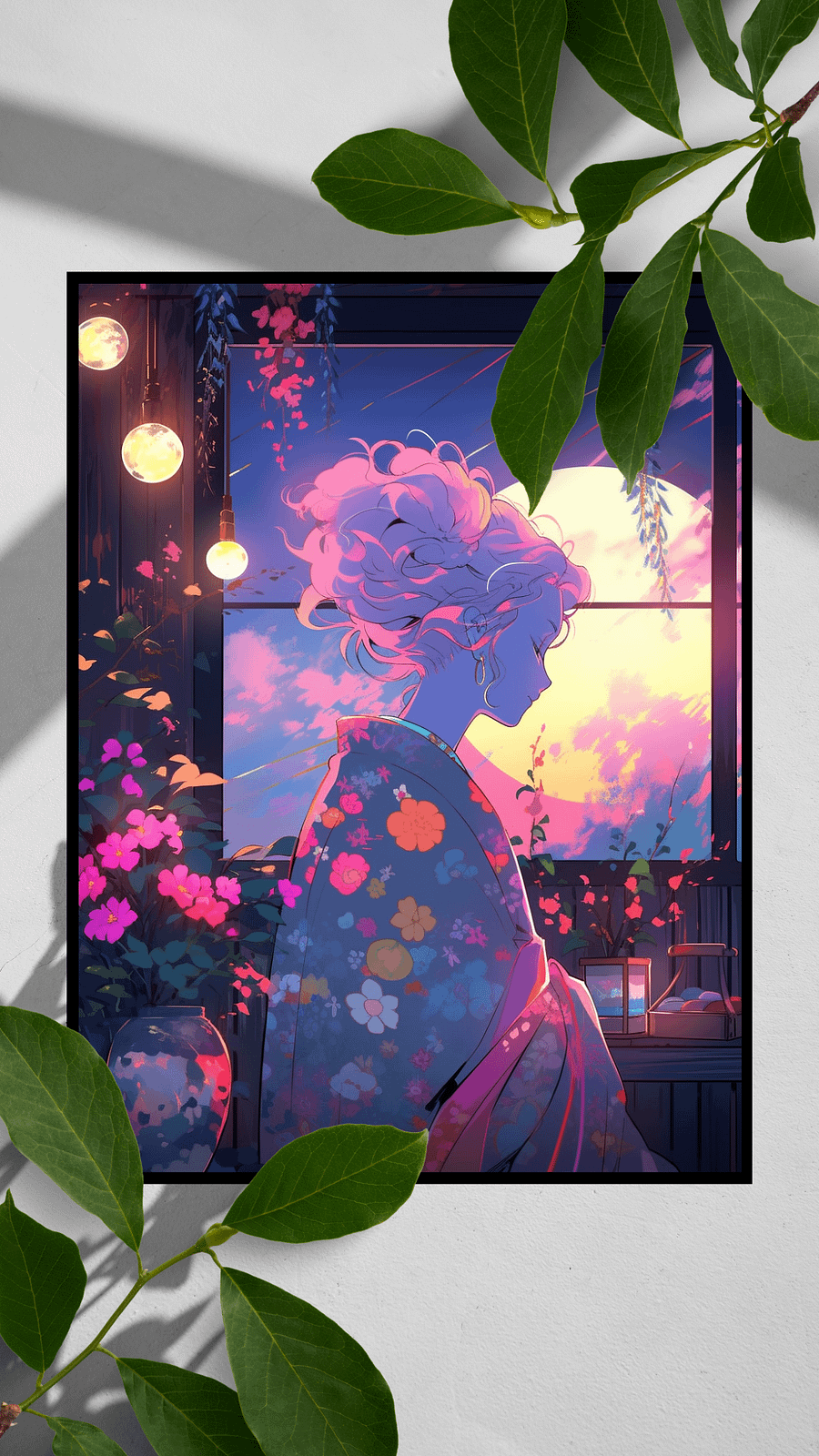 Moonlight Dreamer on Matte Paper Poster product image (1)