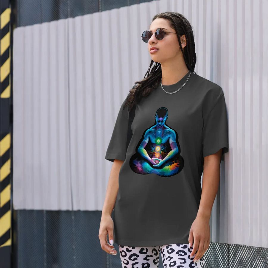 [Meditation] Oversized T-Shirt product image (10)
