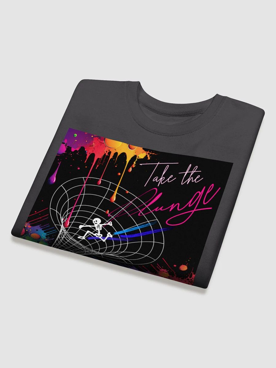 Plunge Graphic Cotton Sweatshirt product image (4)