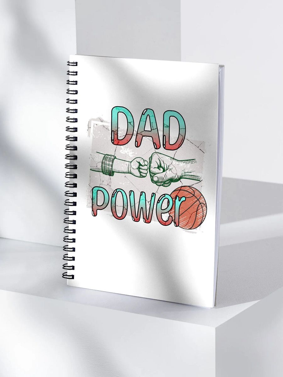 Dad Power Basketball Notebook product image (3)