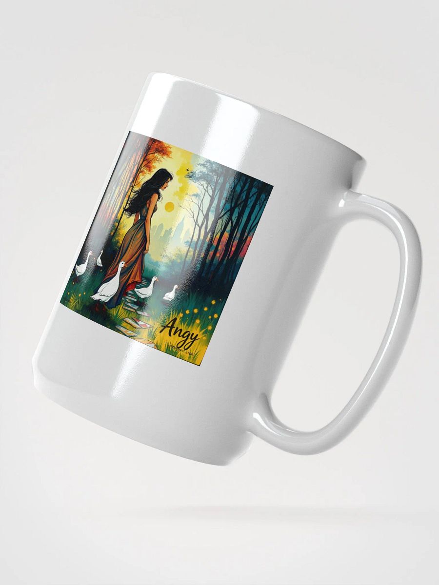 Goose woman walk Serenity Mug product image (2)