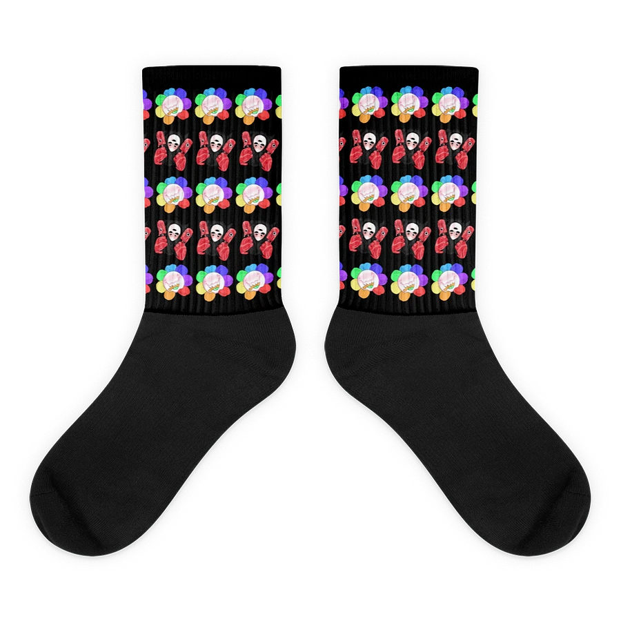 Black Flower and Visceral Socks product image (8)