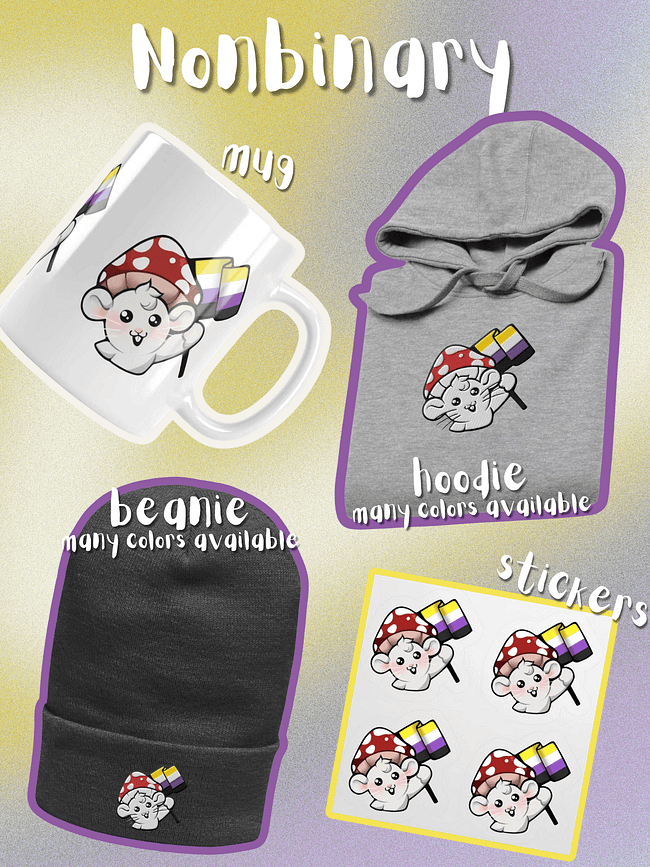 Nonbinary merch