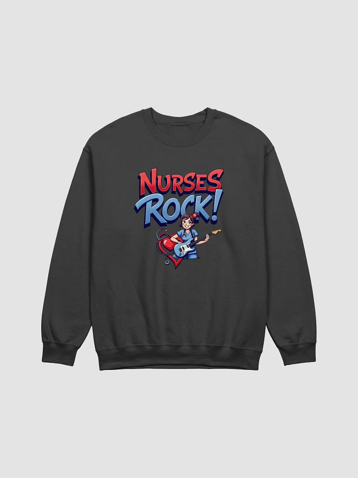 Rockin' Nurse Crewneck Sweatshirt product image (3)