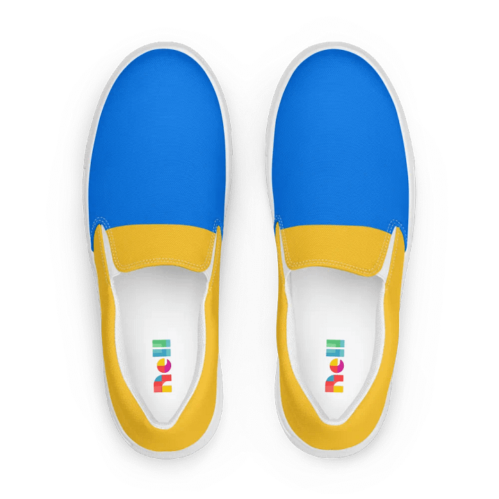 Sunshine Yellow Slip-On Canvas Shoes product image (1)